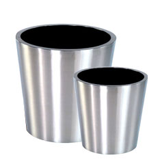 stainless steel planters