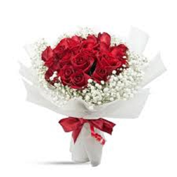Gift roses bouquet(12 stems)