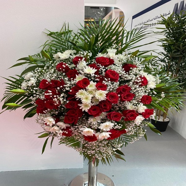 Stage Ribbon Cutting Bouquet