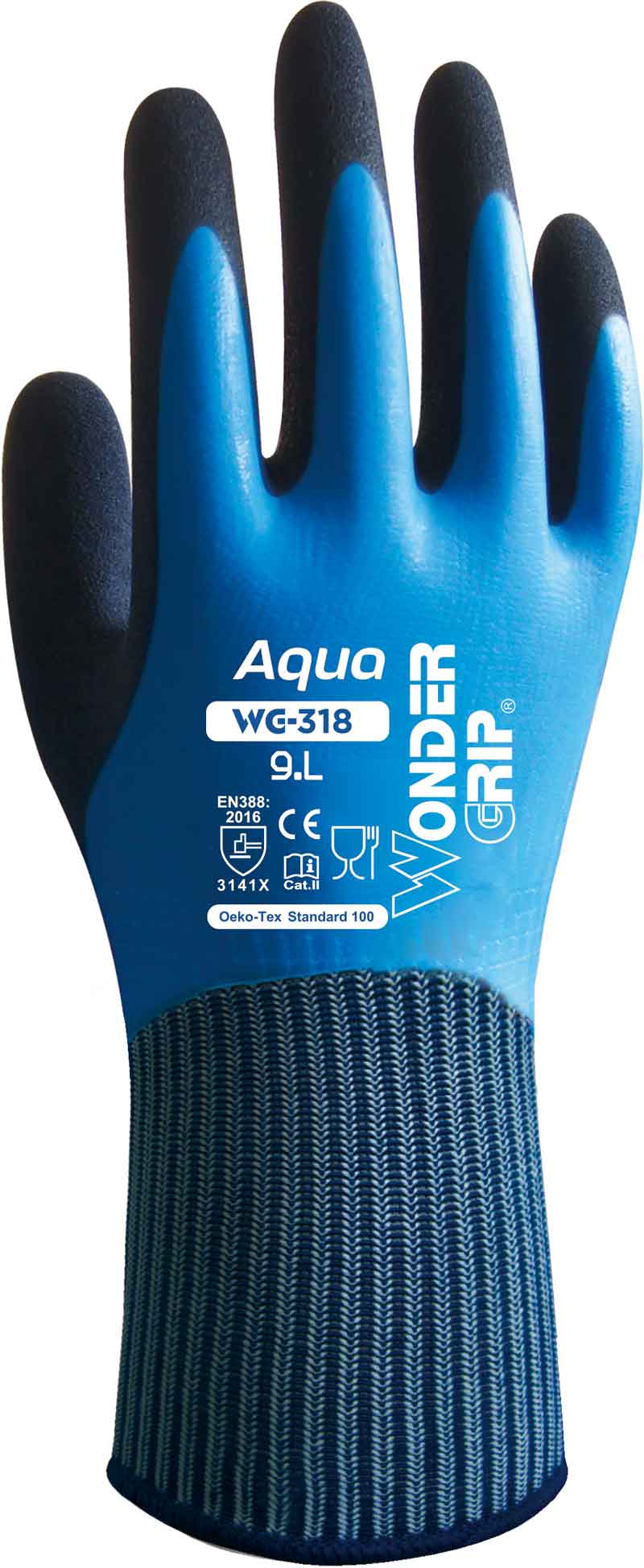 WONDER GRIP GARDENING GLOVES (WATER RESISTANT)