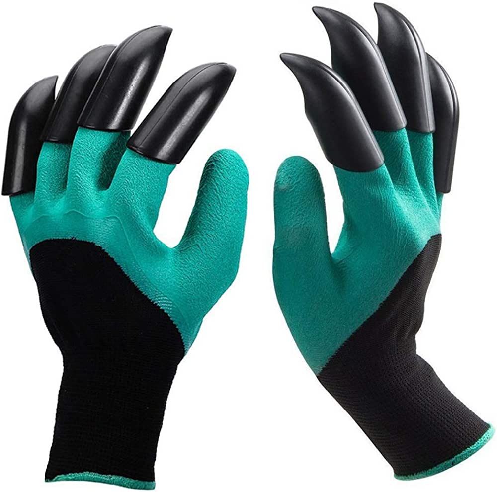 GARDENING GLOVES WITH CLAWS