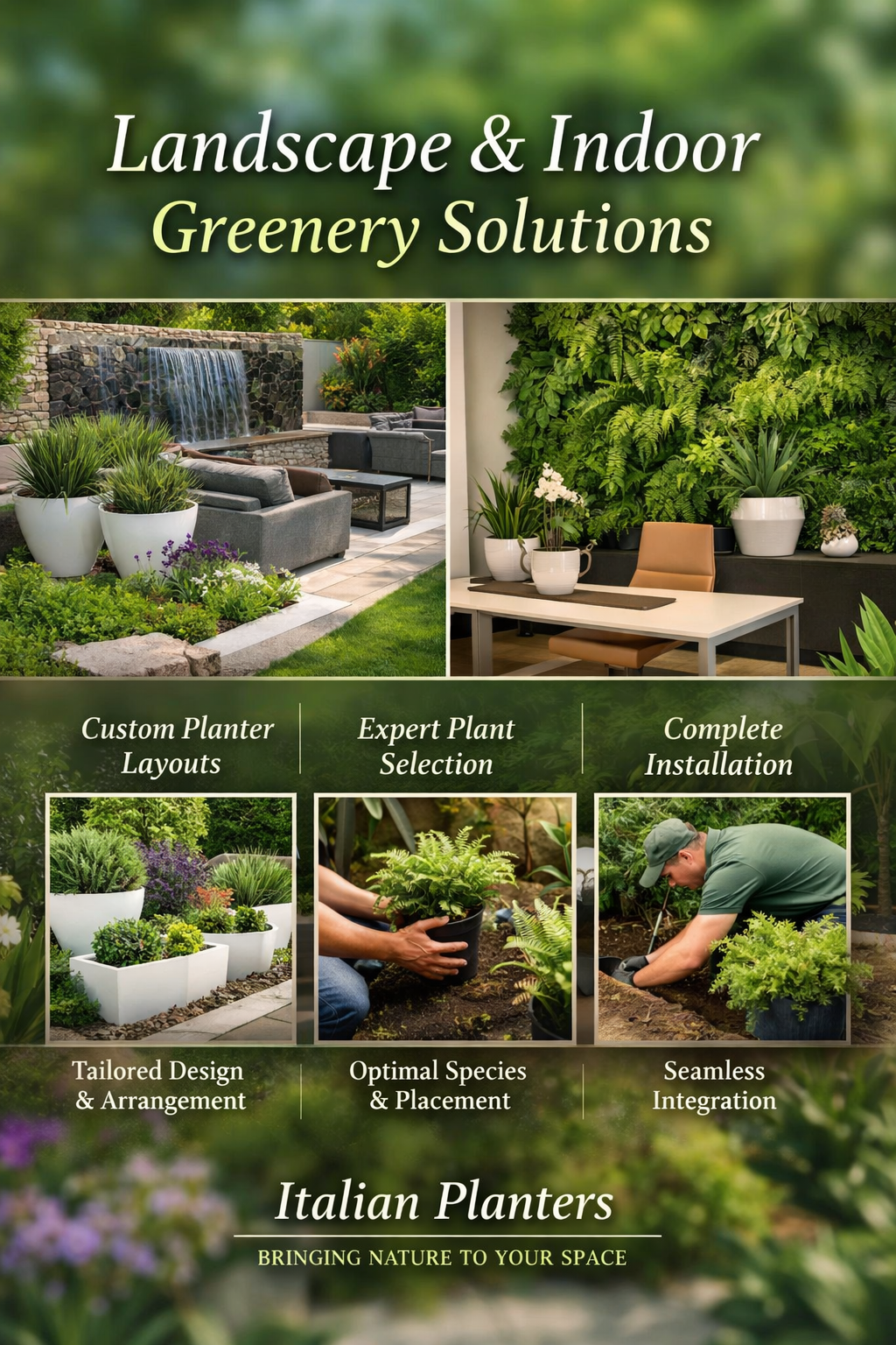 Green Space Design & Indoor Plant Styling