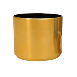 GOVER ALUMINIUM  GOLD PLANTER 38CM X 38CM