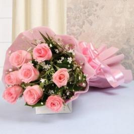 Happy Birthday sweet pink roses