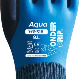 WONDER GRIP GARDENING GLOVES (WATER RESISTANT)
